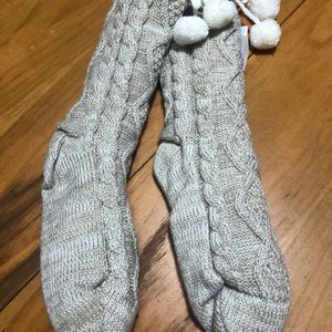 UGG Fleece lined slipper socks. New with tags.